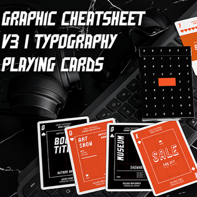 Graphic Design CheatSheet V3 Playing Cards